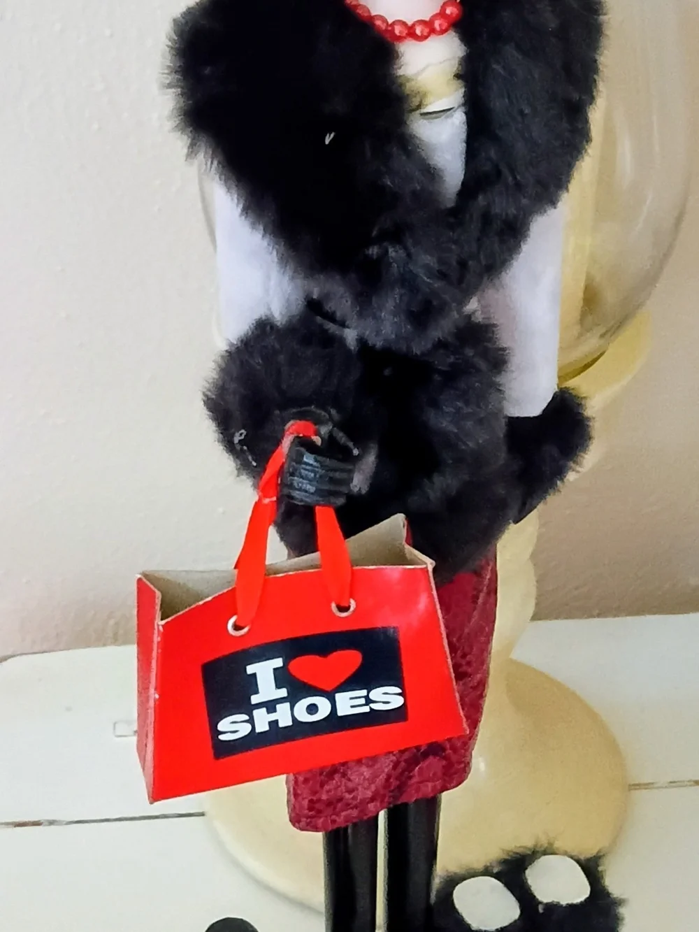 Pier 1 Vintage I love Shoes Nutcracker